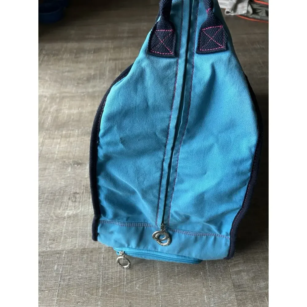Rare Y2K Victoria’s Secret PINK Peace University 86 Rolling Duffle Bag Travel